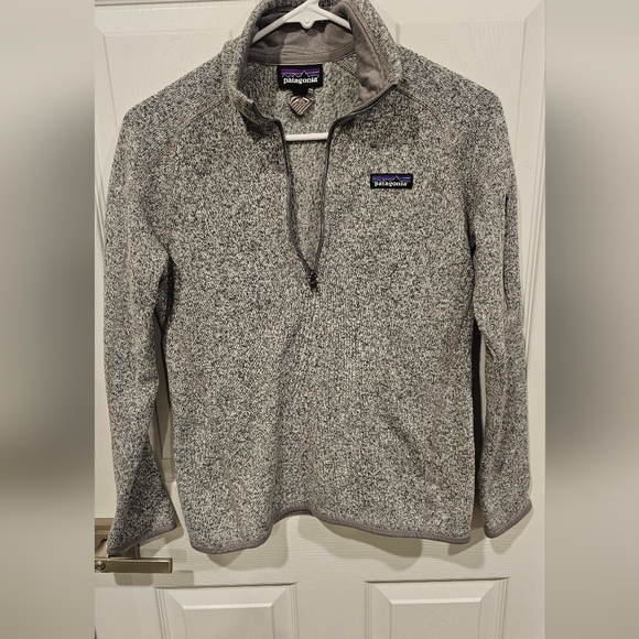 NWOT Patagonia Women's 1/4 Zip-Up Better Sweater In Gray Size--XS - Picture 3 of 9